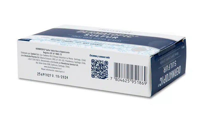Dermatopic Sulfur Barra - Imagen 2