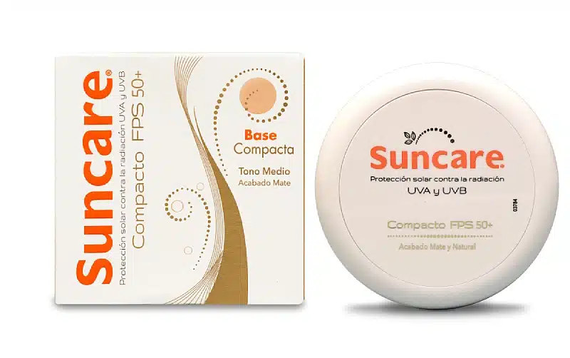 Protector solar tipo base Suncare 100 Compacto
