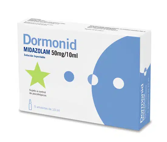 Dormonid - Midazolam Inyectable 50mg - 10ml