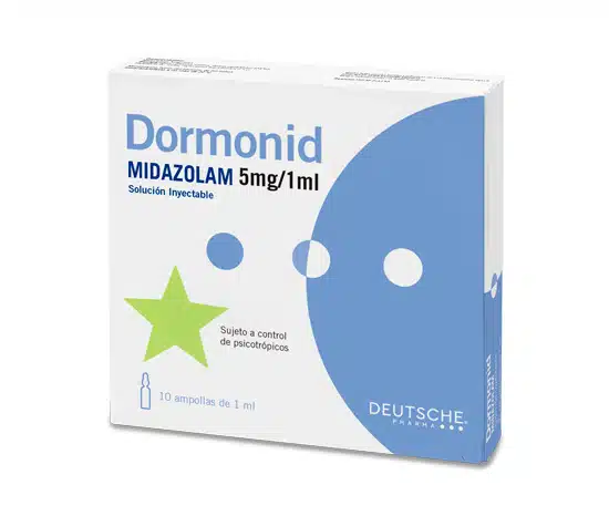Dormonid - Midazolam Inyectable 5mg - 1ml