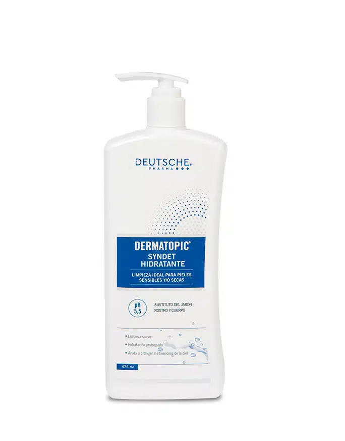 DERMATOPIC SYNDET HIDRATANTE 475ML Sustituto del jabón pH 5,5 que aporta hidratación.