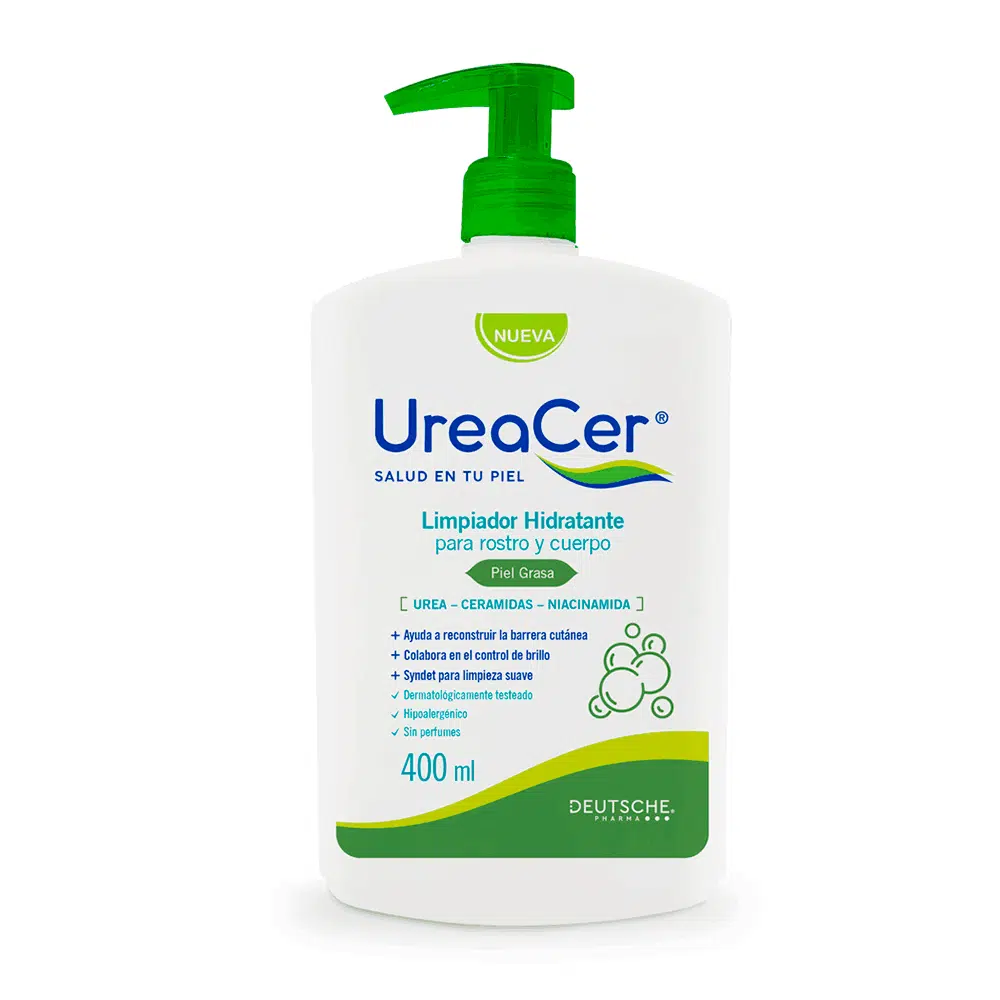 Limpiador piel sensible Ureacer Syndet piel grasa