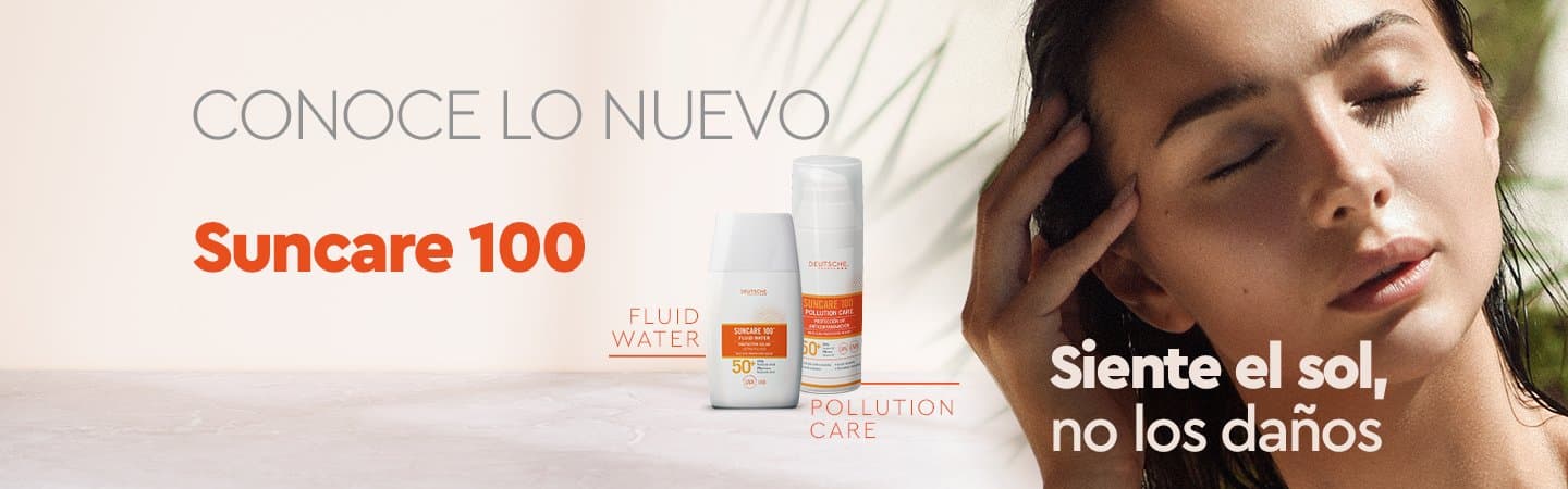 Fotoprotección Suncare 100 Fluid Water y Pollution Care
