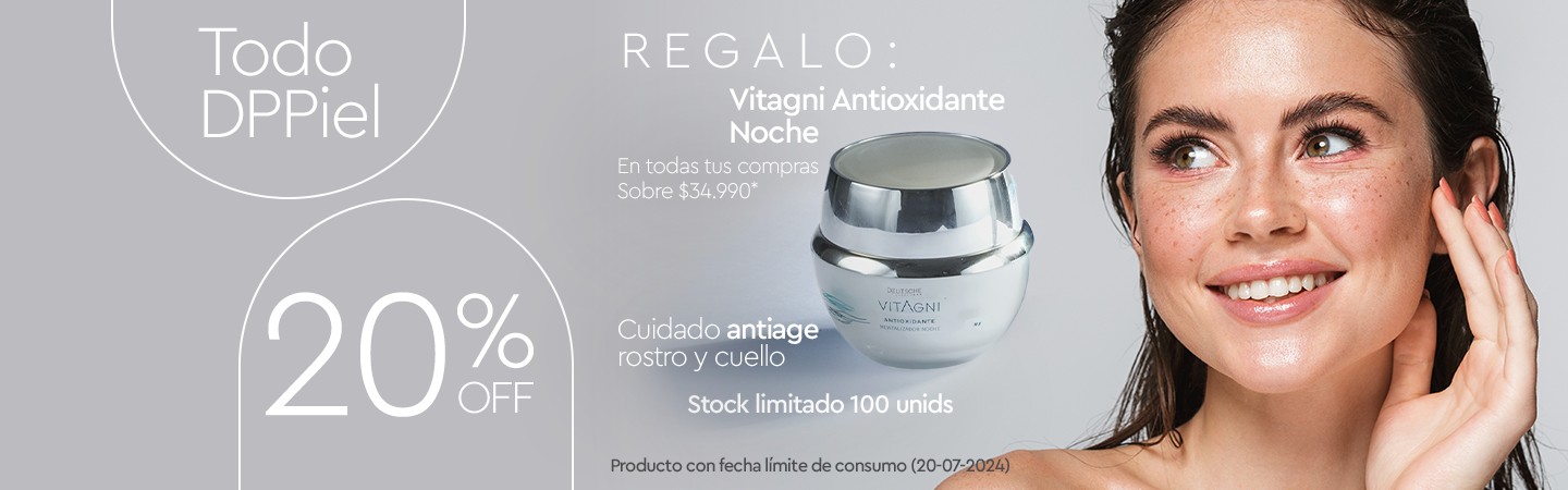 Oferta marzo dermocosmética DPpiel.cl