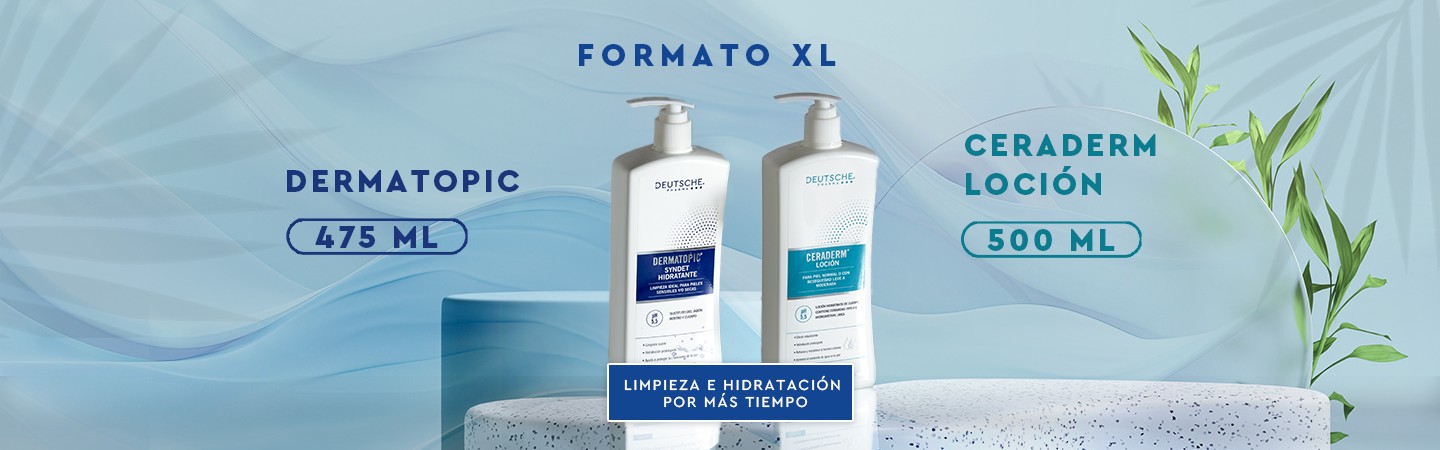 Crema hidratante y Limpiador tamaño XL